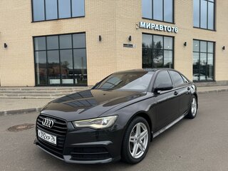 2016 Audi A6 IV (C7) Рестайлинг, серый, 2400000 рублей, вид 2