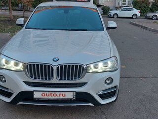 2017 BMW X4 28i I (F26), белый, 3500000 рублей, вид 1