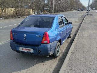 2007 Renault Logan I, синий, 320000 рублей, вид 4