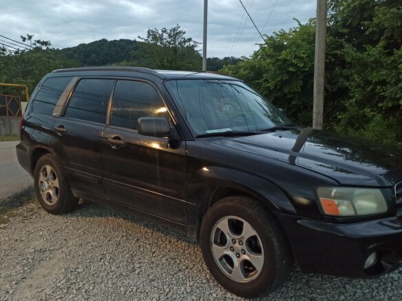 2003 Subaru Forester II, чёрный, 350000 рублей - вид 11
