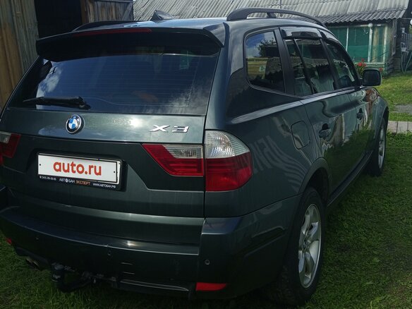 2007 BMW X3 30i I (E83) Рестайлинг, зелёный, 900000 рублей - вид 2