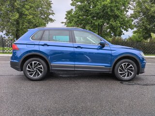 2018 Volkswagen Tiguan II, синий, 1610000 рублей, вид 4