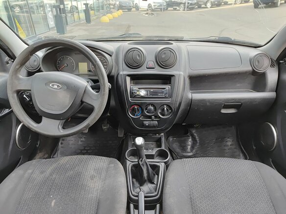 2012 Lada (ВАЗ) Granta I, красный, 150000 рублей - вид 13