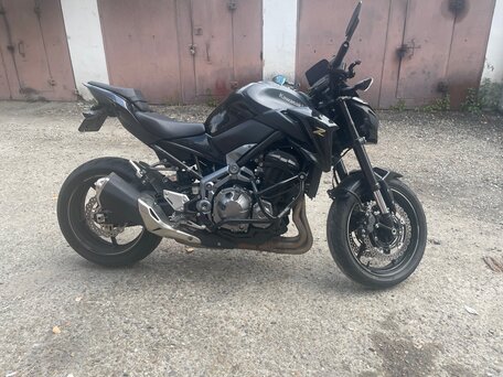 2017 Kawasaki Z 900, чёрный, 680000 рублей, вид 1