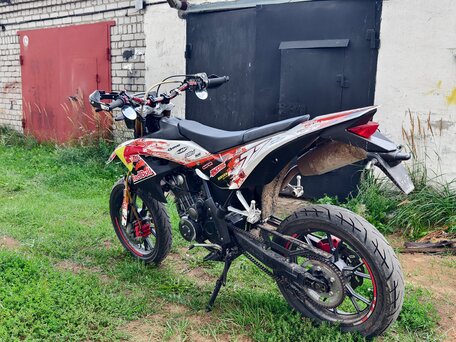 2019 Stels Trigger 125, белый, 150000 рублей, вид 2
