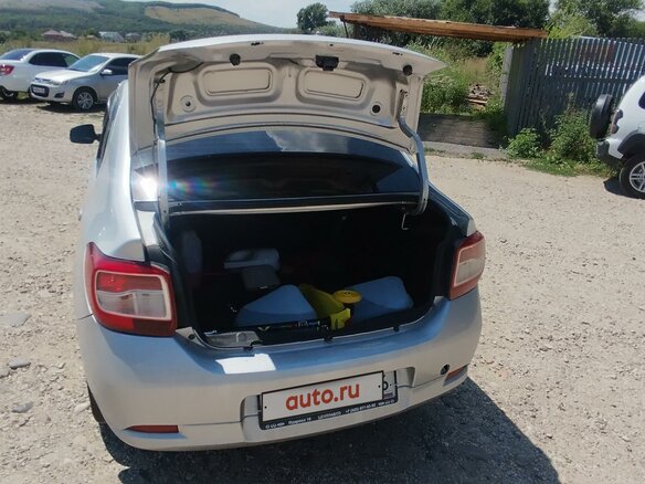 2014 Renault Logan II, серый, 575000 рублей - вид 8