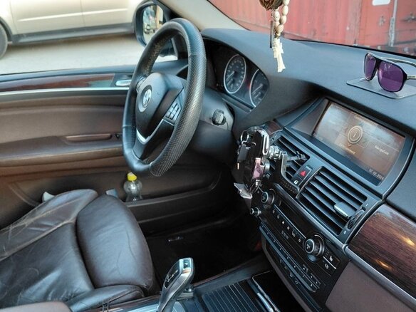 2009 BMW X5 30d II (E70), синий, 1800000 рублей - вид 29