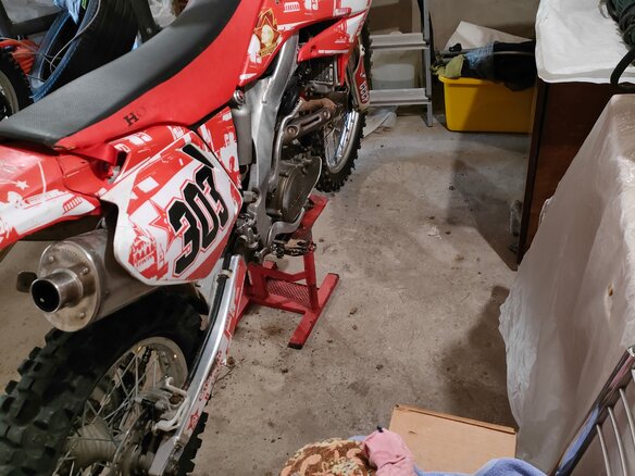 2005 Honda CRF 250X, красный, 360000 рублей - вид 3