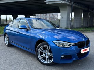 2017 BMW 3 серии 320i xDrive VI (F3x) Рестайлинг, синий, 2799000 рублей, вид 1