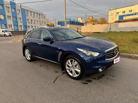 2015 Infiniti QX70, синий, 2200000 рублей, вид 4