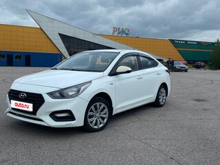 2019 Hyundai Solaris II, белый, 1100000 рублей, вид 2