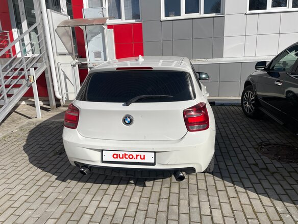 2012 BMW 1 серии 118i II (F20/F21), белый, 1200000 рублей - вид 8