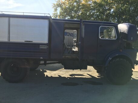 1980 Mercedes-Benz L 911, синий, 2000000 рублей, вид 1