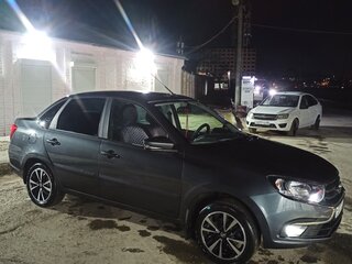 2020 Lada (ВАЗ) Granta I Рестайлинг, серый, 880000 рублей, вид 4
