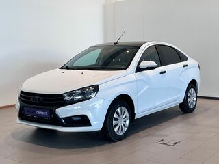 2019 Lada (ВАЗ) Vesta I, белый, 800000 рублей, вид 2