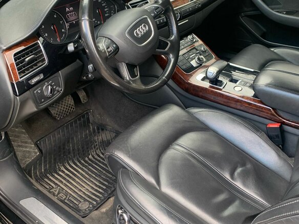 2013 Audi A8 III (D4), чёрный, 2000000 рублей - вид 6