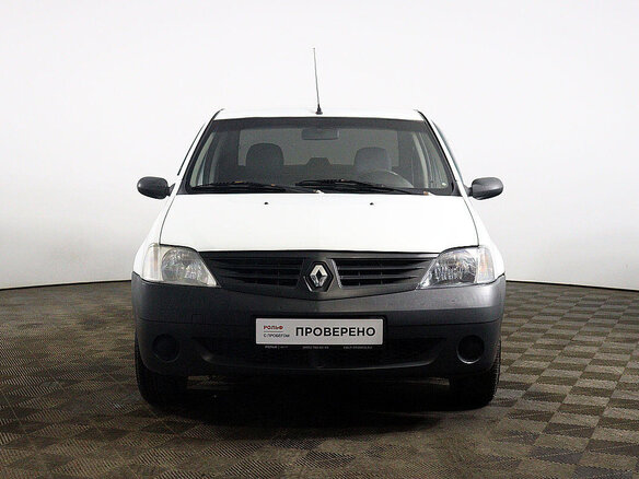 2007 Renault Logan I, белый - вид 1