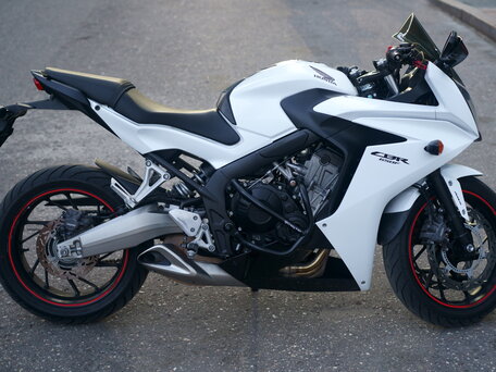 2014 Honda CBR 650F, белый, 580000 рублей, вид 1