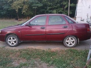 2005 Lada (ВАЗ) 2110, красный, 180000 рублей, вид 4