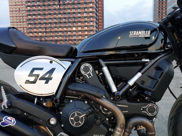 2017 Ducati Scrambler 800, чёрный, 750000 рублей - вид 11