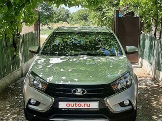 2022 Lada (ВАЗ) Vesta SW Cross I, серебристый, 1420000 рублей, вид 1