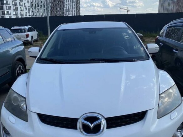 2010 Mazda CX-7 I Рестайлинг, белый, 1100000 рублей - вид 2