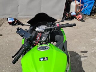 2014 Kawasaki Ninja 300, зелёный, 370000 рублей, вид 5