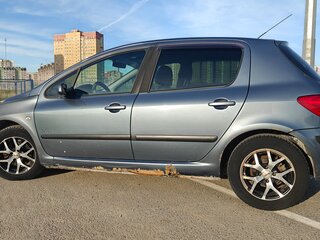 2007 Peugeot 307 I Рестайлинг, серый, 300000 рублей, вид 2