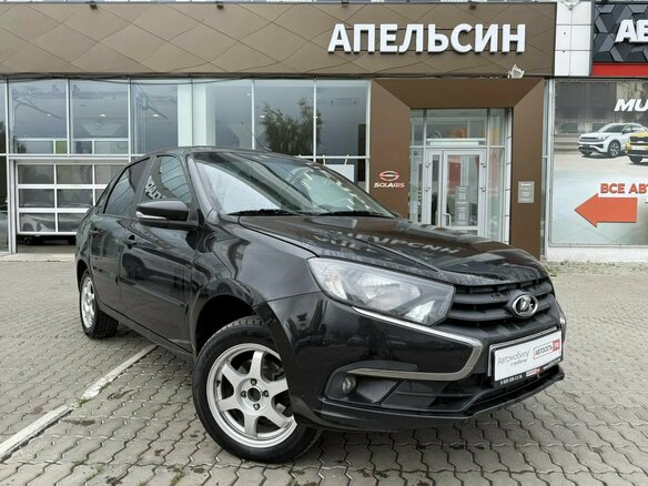 2019 Lada (ВАЗ) Granta I Рестайлинг, чёрный