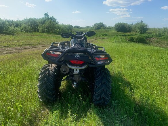 2008 BRP Can-Am Outlander MAX 650, зелёный, 750000 рублей - вид 5