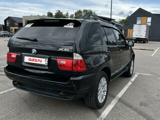 2003 BMW X5 3.0i I (E53) Рестайлинг, чёрный, 945000 рублей, вид 3