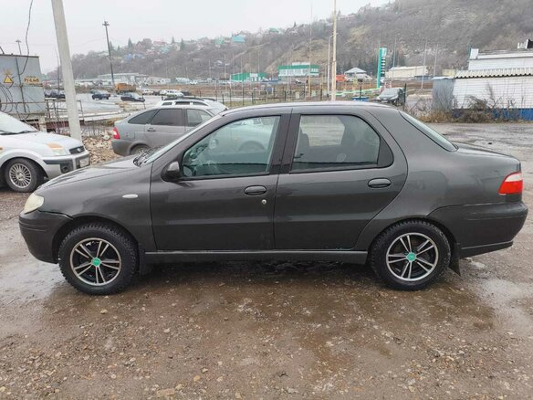 2008 Fiat Albea I Рестайлинг, серый, 180000 рублей - вид 3