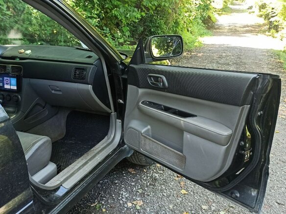 2003 Subaru Forester II, чёрный, 350000 рублей - вид 8