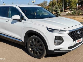 2019 Hyundai Santa Fe IV, белый, 2840000 рублей, вид 1