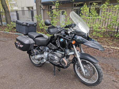 2000 BMW R 1150 GS, чёрный, 450000 рублей, вид 2
