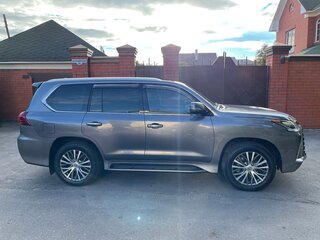 2016 Lexus LX 570 III Рестайлинг 2, серый, 7950000 рублей, вид 2