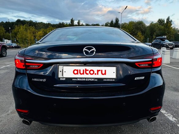 2018 Mazda 6 III (GJ) Рестайлинг 2, синий - вид 3