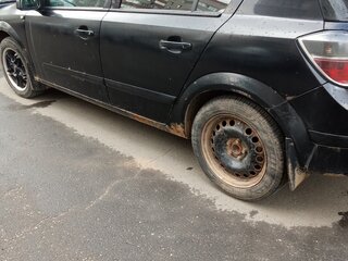 2008 Opel Astra H Рестайлинг, чёрный, 250000 рублей, вид 3
