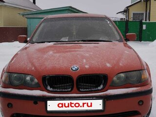 2003 BMW 3 серии 318i IV (E46) Рестайлинг, красный, 500000 рублей, вид 2