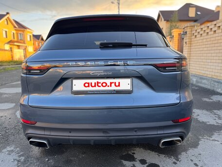 2018 Porsche Cayenne III, голубой, 5780000 рублей, вид 5