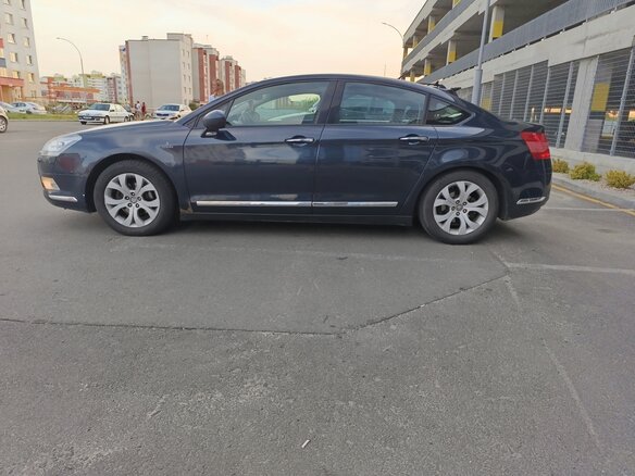 2009 Citroen C5 II, синий, 850000 рублей - вид 1