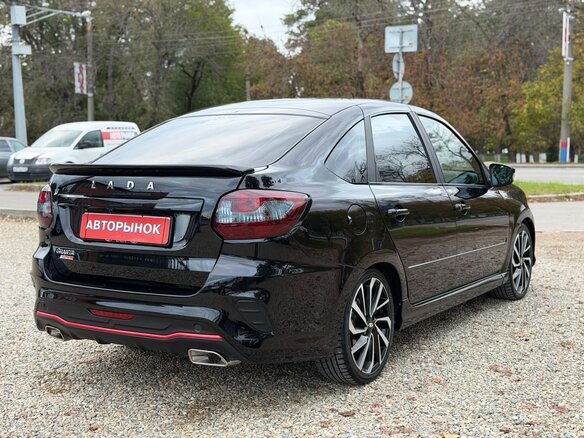 2023 Lada (ВАЗ) Granta Sport I Рестайлинг, чёрный, 1200000 рублей - вид 3