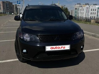2008 Mitsubishi Outlander II, чёрный, 1250000 рублей, вид 3