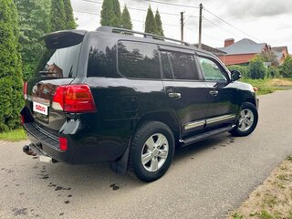 2013 Toyota Land Cruiser 200 Series Рестайлинг 1, чёрный, 3300000 рублей, вид 4