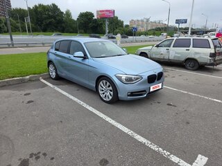 2012 BMW 1 серии 118i II (F20/F21), голубой, 1260000 рублей, вид 1
