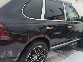 2007 Porsche Cayenne S I (955), чёрный, 1350000 рублей, вид 1