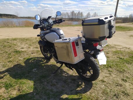 2015 Suzuki V-Strom 1000, белый, 600000 рублей, вид 5