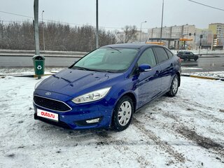 2016 Ford Focus III Рестайлинг, синий, 860000 рублей, вид 1