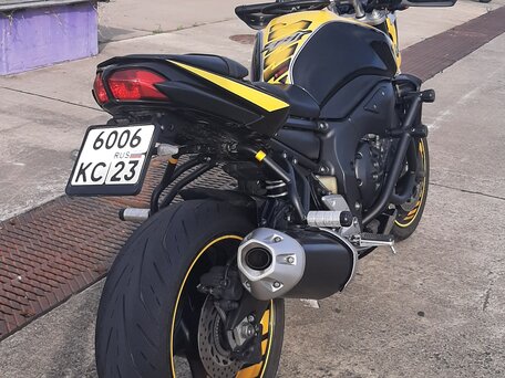 2010 Yamaha FZ1, жёлтый, 700000 рублей, вид 2