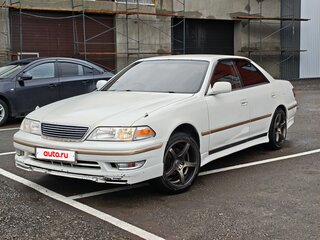 1997 Toyota Mark II VIII (X100), белый, 475000 рублей, вид 1